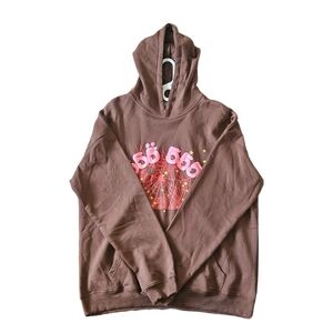 Sp5der web hoodie [Brown] XL
